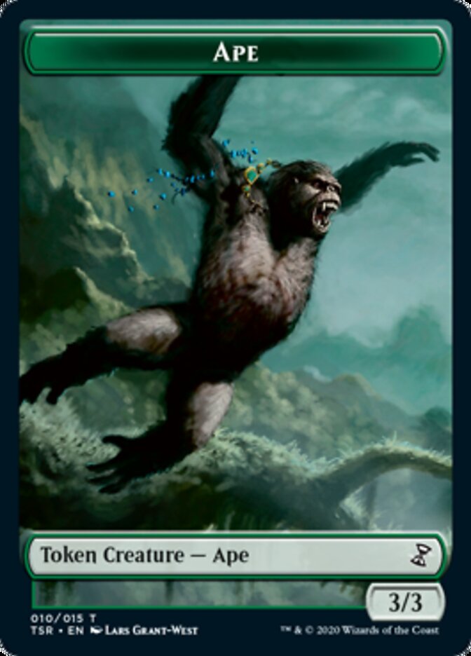 Ape Token [Time Spiral Remastered Tokens] | Anubis Games and Hobby