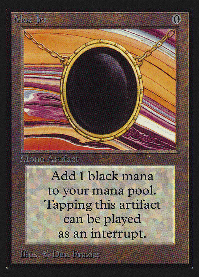 Mox Jet (Black Stone) [International Collectors' Edition] | Anubis Games and Hobby