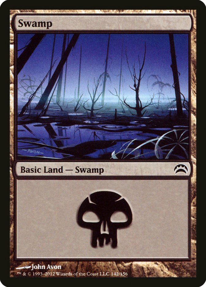 Swamp (142) [Planechase 2012] | Anubis Games and Hobby