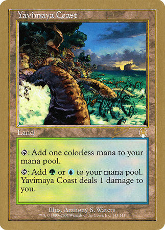 Yavimaya Coast - 2002 Raphael Levy (APC) [World Championship Decks 2002] | Anubis Games and Hobby