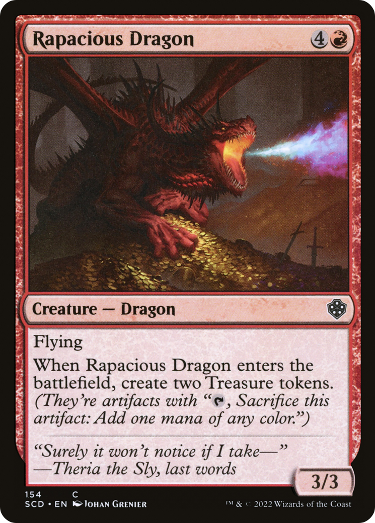 Rapacious Dragon [Starter Commander Decks] | Anubis Games and Hobby