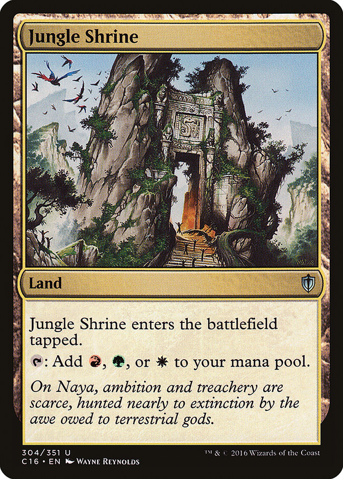 Jungle Shrine [Commander 2016] | Anubis Games and Hobby