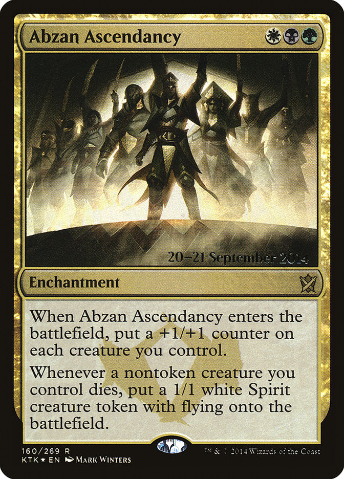 Abzan Ascendancy [Khans of Tarkir Prerelease Promos] | Anubis Games and Hobby