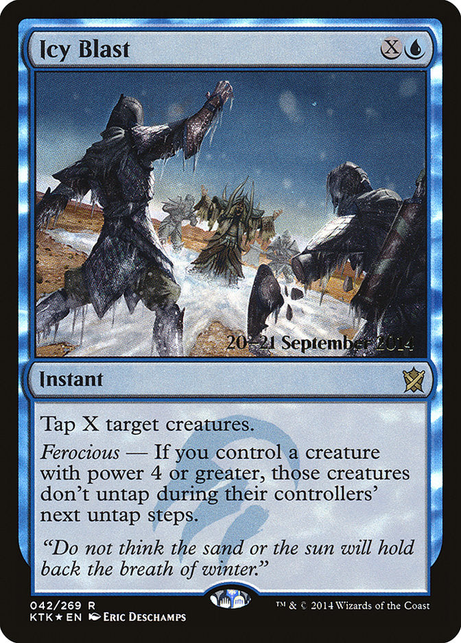 Icy Blast [Khans of Tarkir Prerelease Promos] | Anubis Games and Hobby