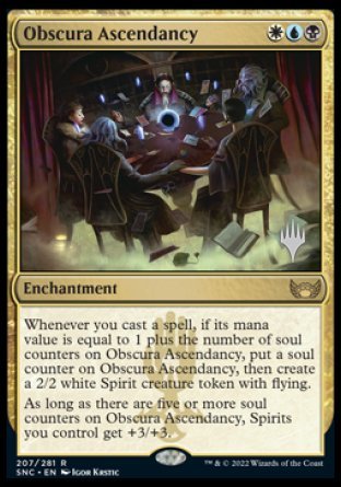 Obscura Ascendancy (Promo Pack) [Streets of New Capenna Promos] | Anubis Games and Hobby