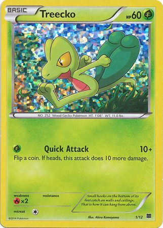 Treecko (1/12) [McDonald's Promos: 2015 Collection] | Anubis Games and Hobby