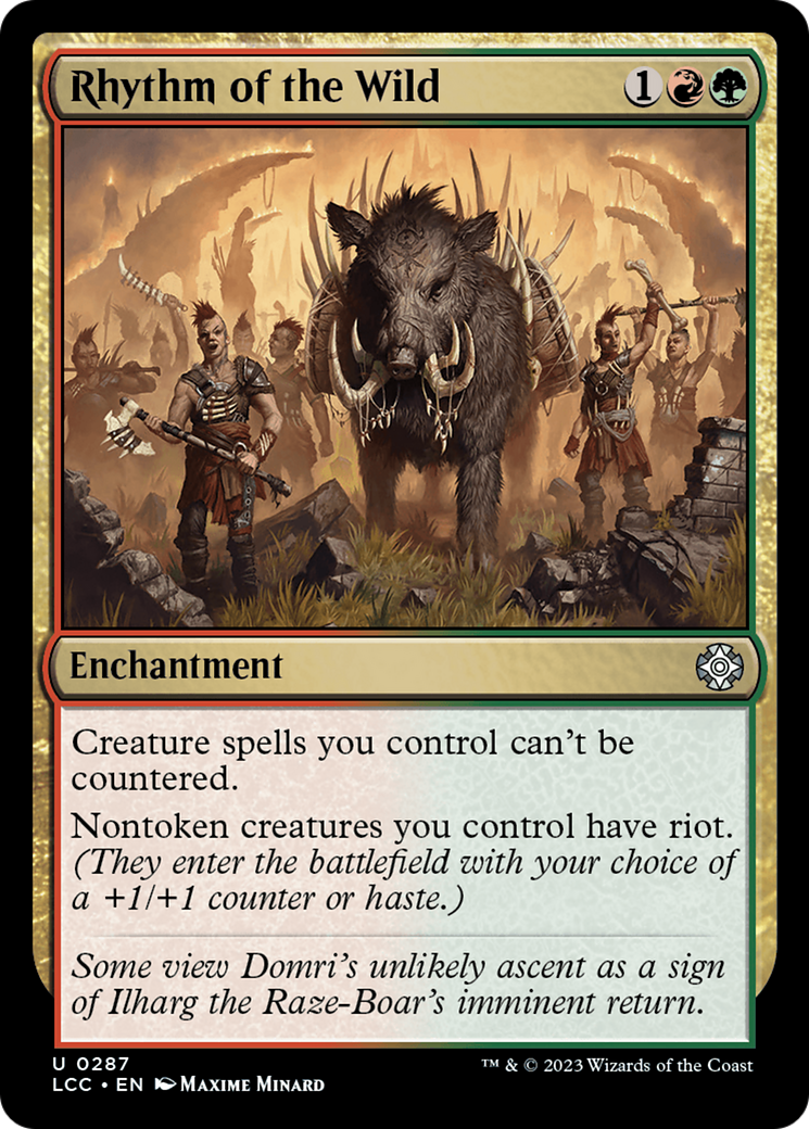 Rhythm of the Wild [The Lost Caverns of Ixalan Commander] | Anubis Games and Hobby