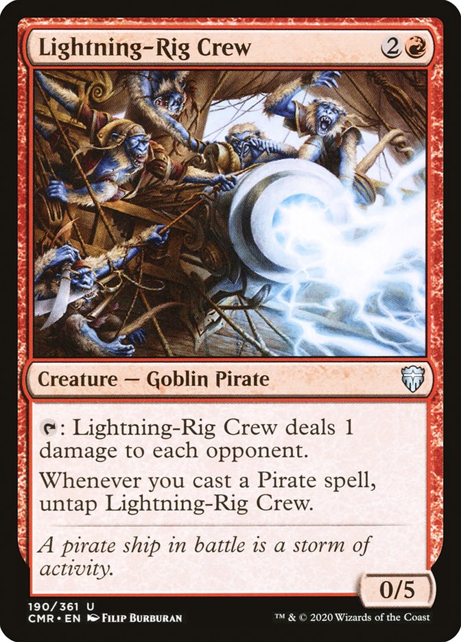 Lightning-Rig Crew [Commander Legends] | Anubis Games and Hobby