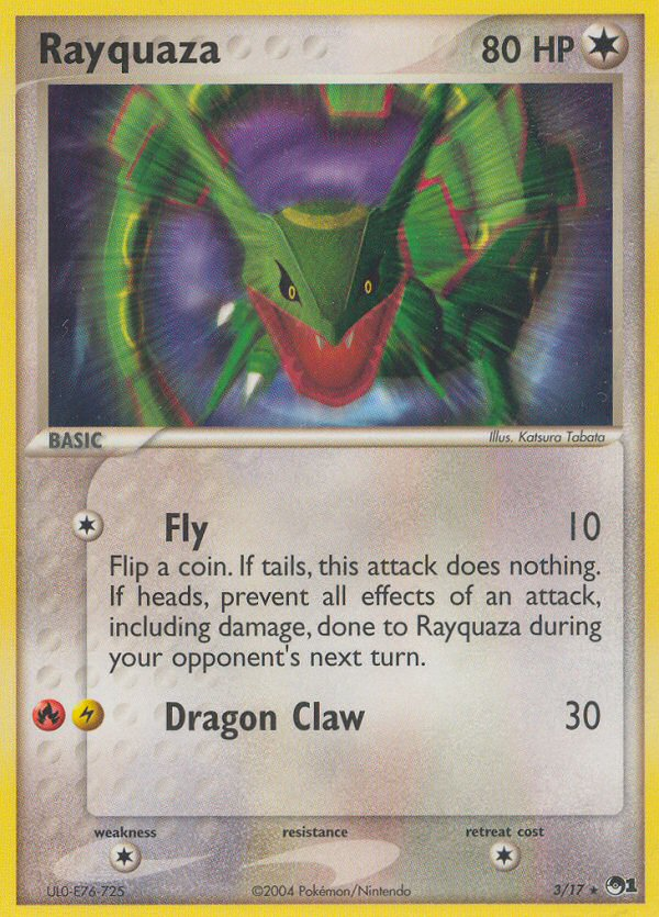 Rayquaza (3/17) [POP Series 1] | Anubis Games and Hobby