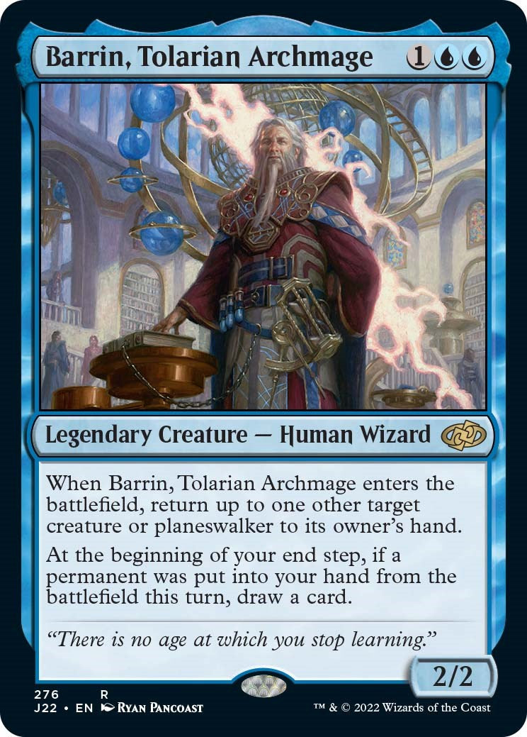 Barrin, Tolarian Archmage [Jumpstart 2022] | Anubis Games and Hobby