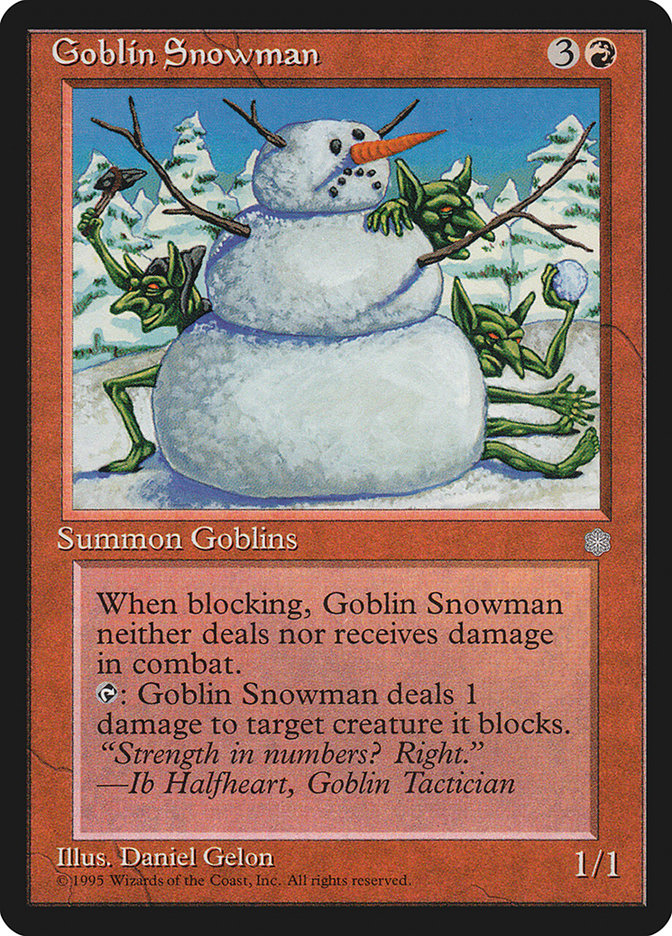 Goblin Snowman [Ice Age] | Anubis Games and Hobby