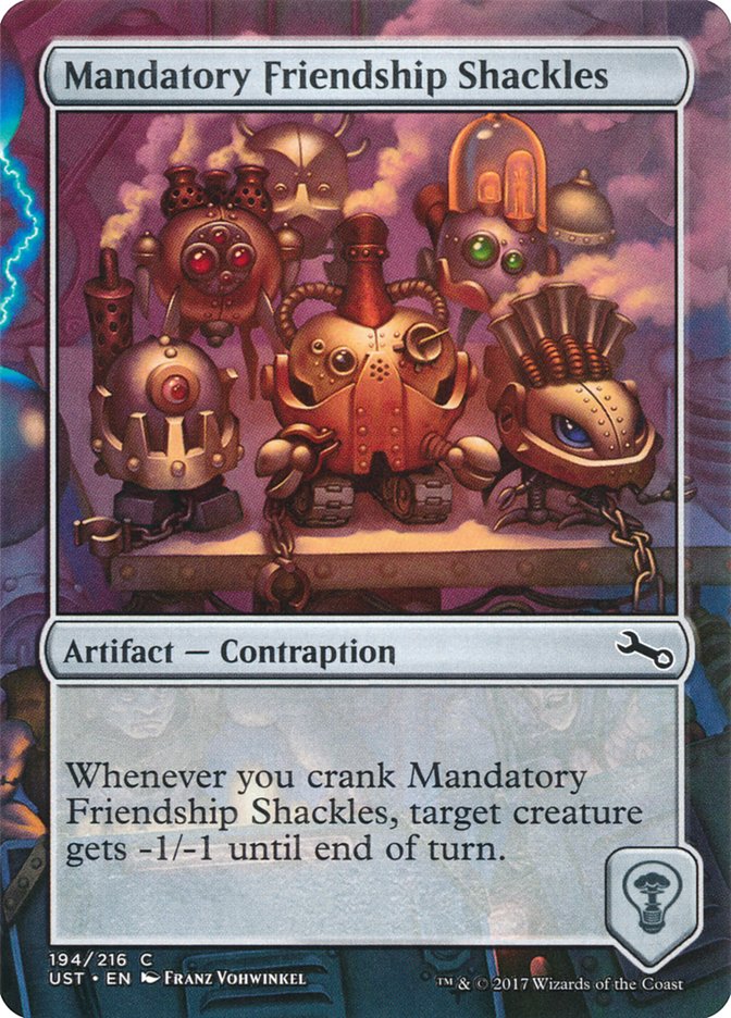 Mandatory Friendship Shackles [Unstable] | Anubis Games and Hobby