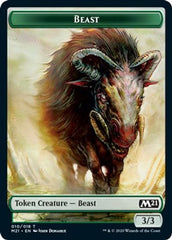 Beast // Insect Double-Sided Token [Challenger Decks 2021 Tokens] | Anubis Games and Hobby