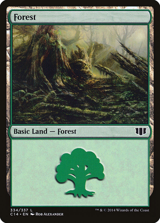 Forest (334) [Commander 2014] | Anubis Games and Hobby