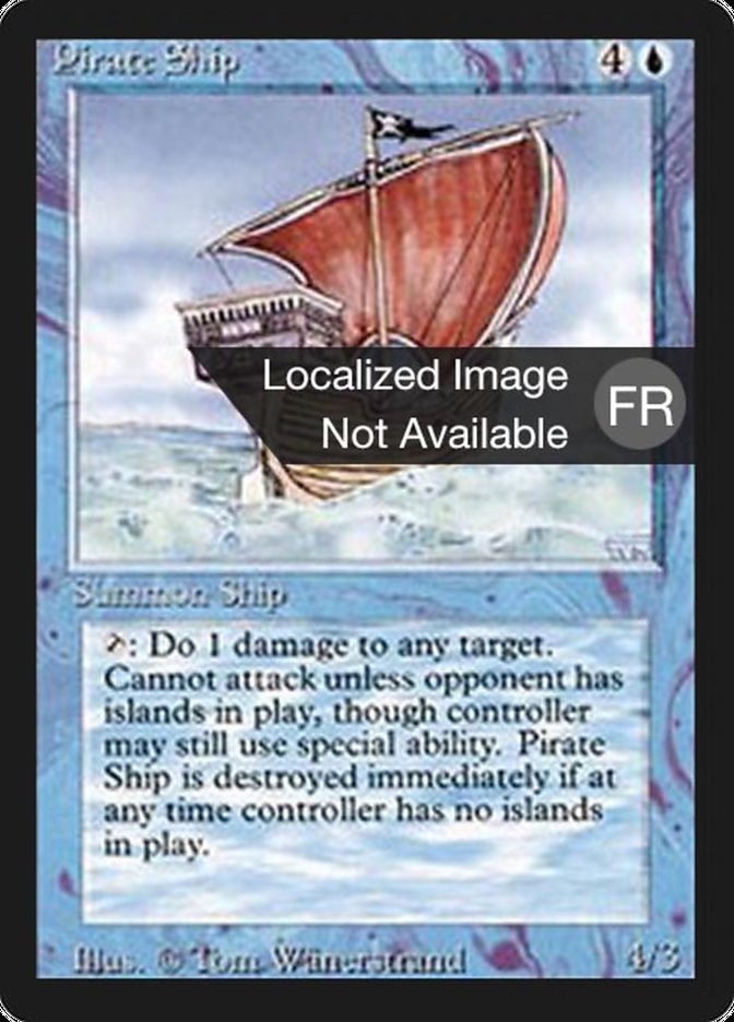 Pirate Ship [Foreign Black Border] | Anubis Games and Hobby