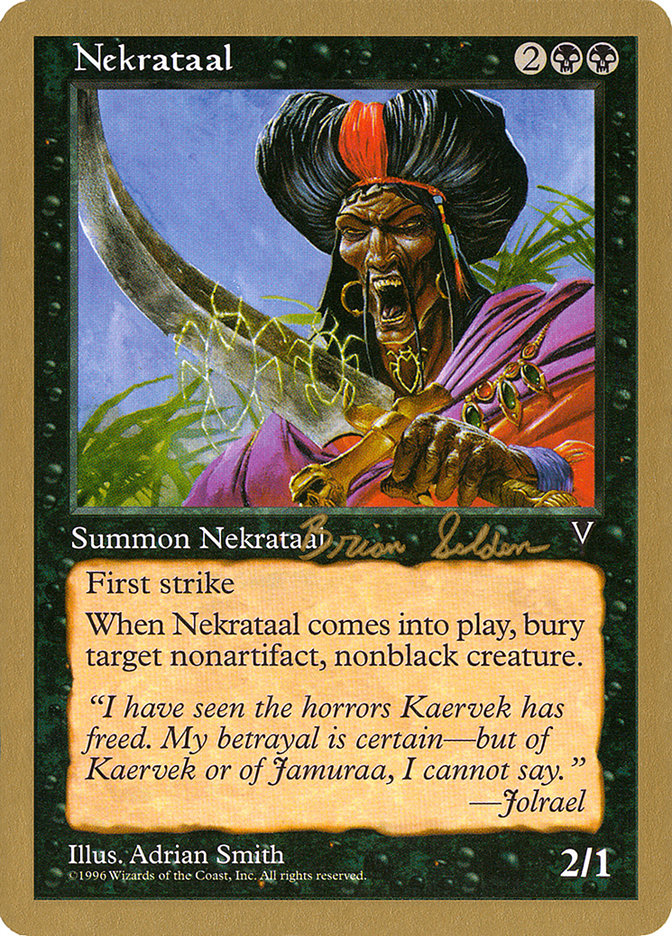 Nekrataal (Brian Selden) [World Championship Decks 1998] | Anubis Games and Hobby