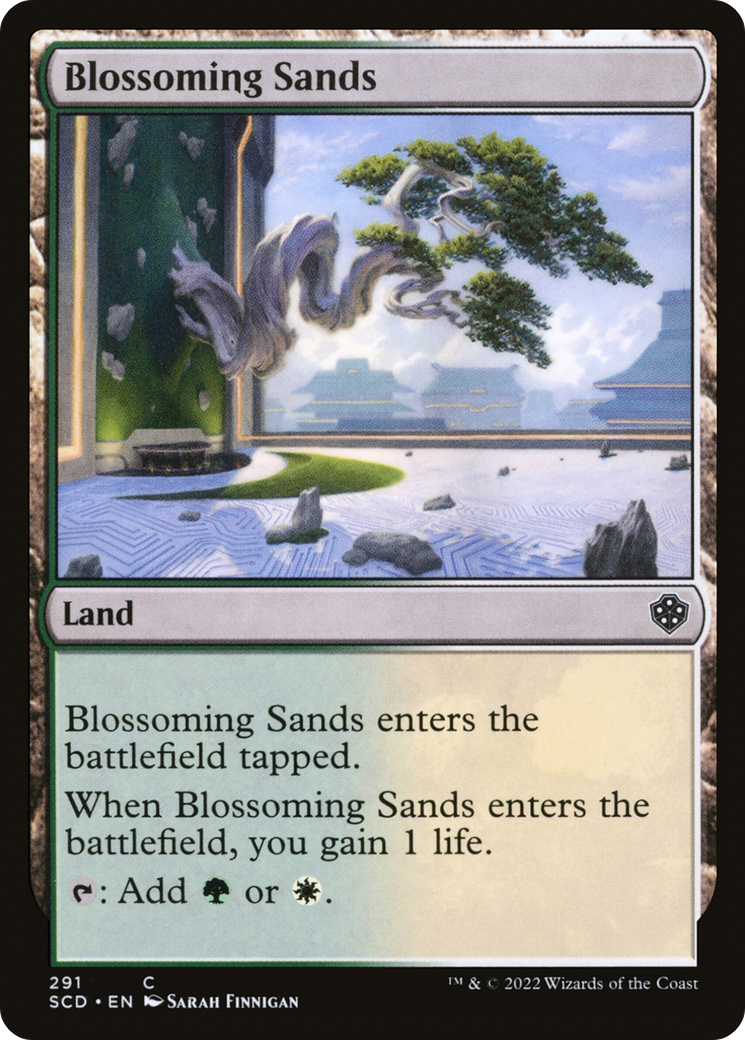 Blossoming Sands [Starter Commander Decks] | Anubis Games and Hobby
