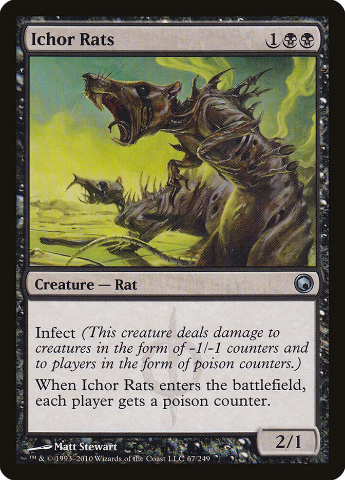 Ichor Rats [Scars of Mirrodin] | Anubis Games and Hobby