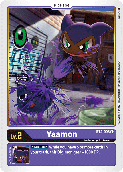 Yaamon [BT2-008] [Release Special Booster Ver.1.0] | Anubis Games and Hobby