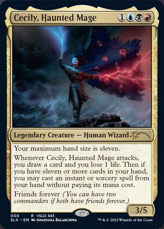 Cecily, Haunted Mage [Secret Lair: Universes Within] | Anubis Games and Hobby