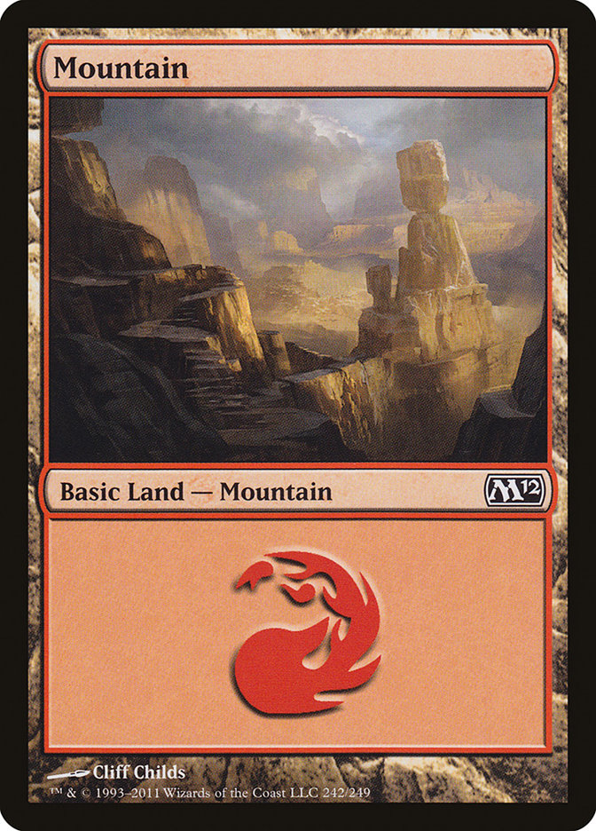 Mountain (242) [Magic 2012] | Anubis Games and Hobby