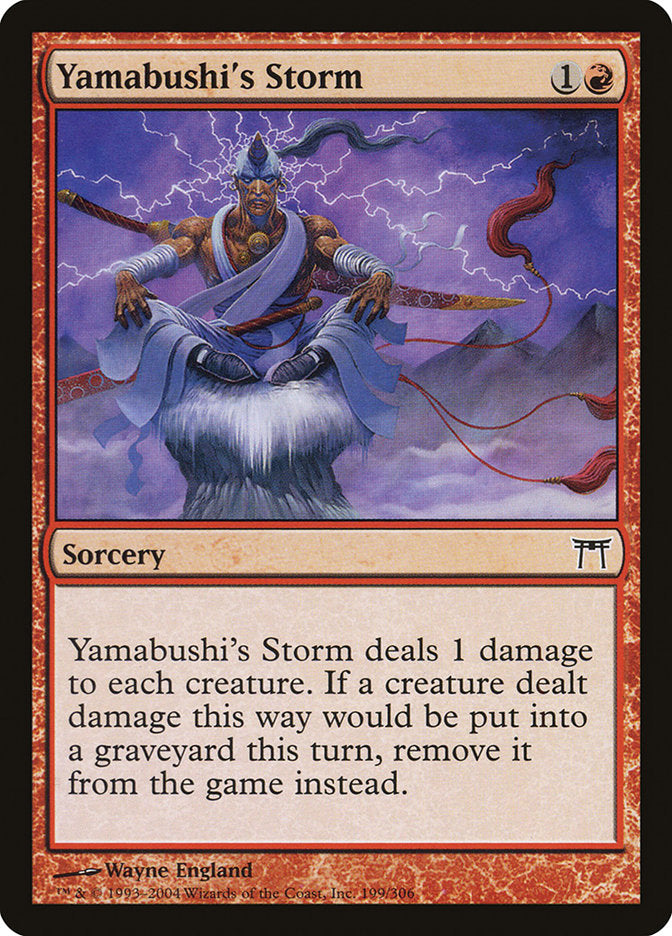 Yamabushi's Storm [Champions of Kamigawa] | Anubis Games and Hobby