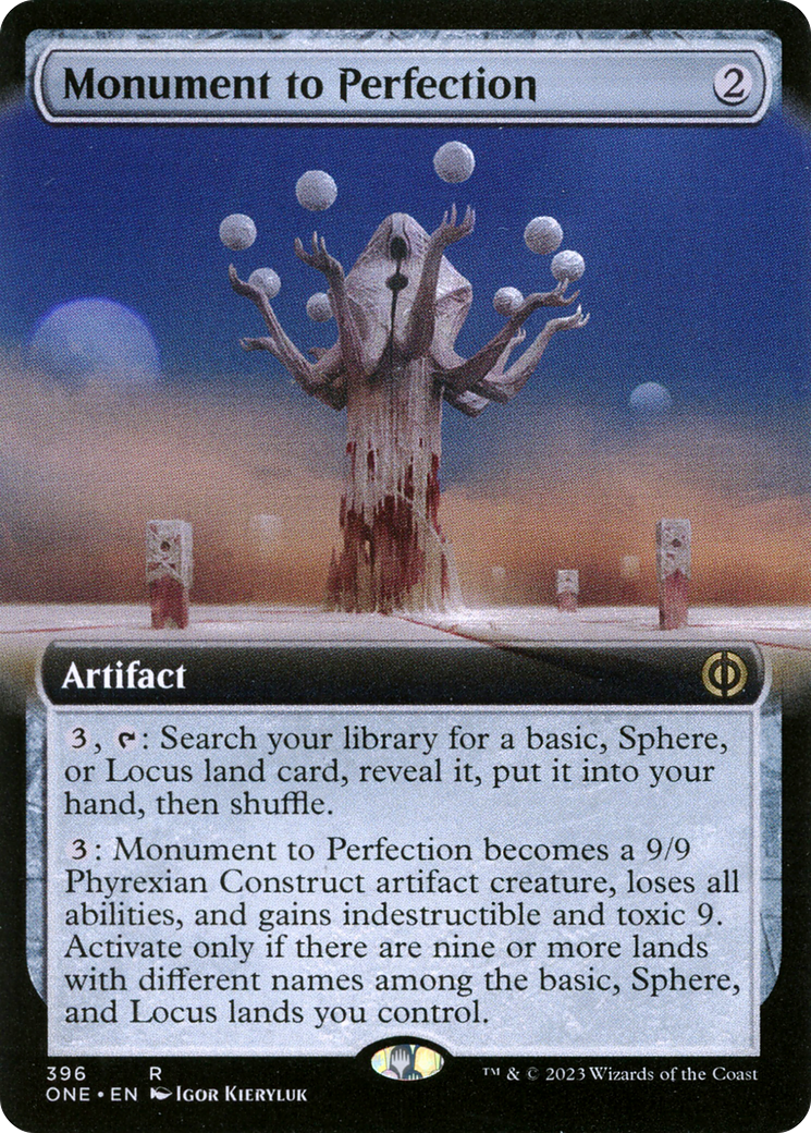 Monument to Perfection (Extended Art) [Phyrexia: All Will Be One] | Anubis Games and Hobby