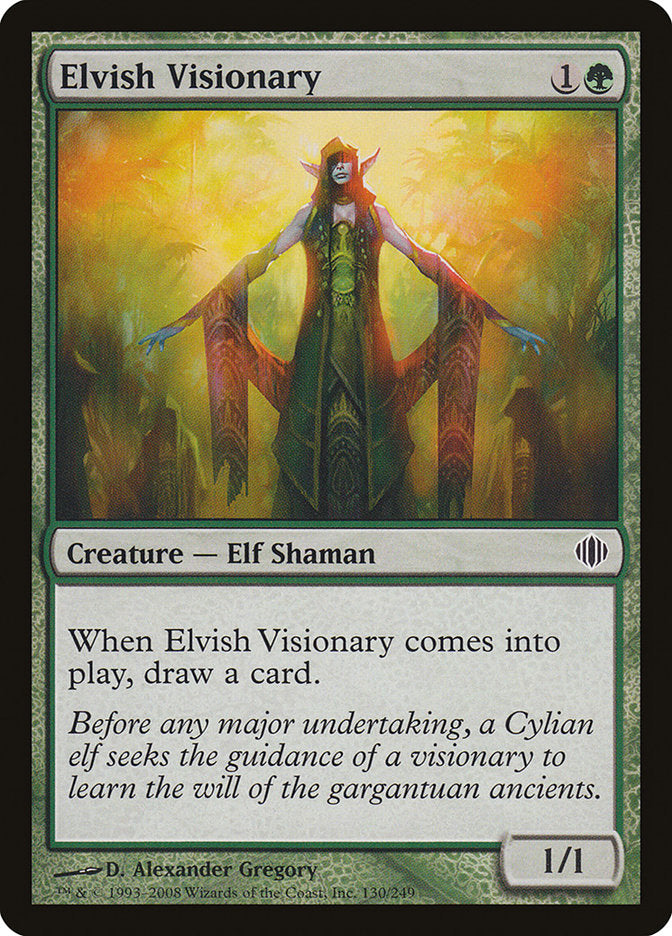 Elvish Visionary [Shards of Alara] | Anubis Games and Hobby