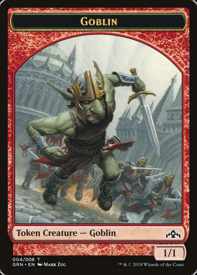 Goblin // Soldier Double-Sided Token [Guilds of Ravnica Guild Kit Tokens] | Anubis Games and Hobby