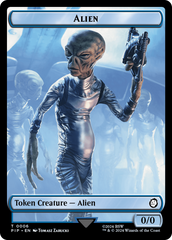 Alien // Clue Double-Sided Token [Fallout Tokens] | Anubis Games and Hobby