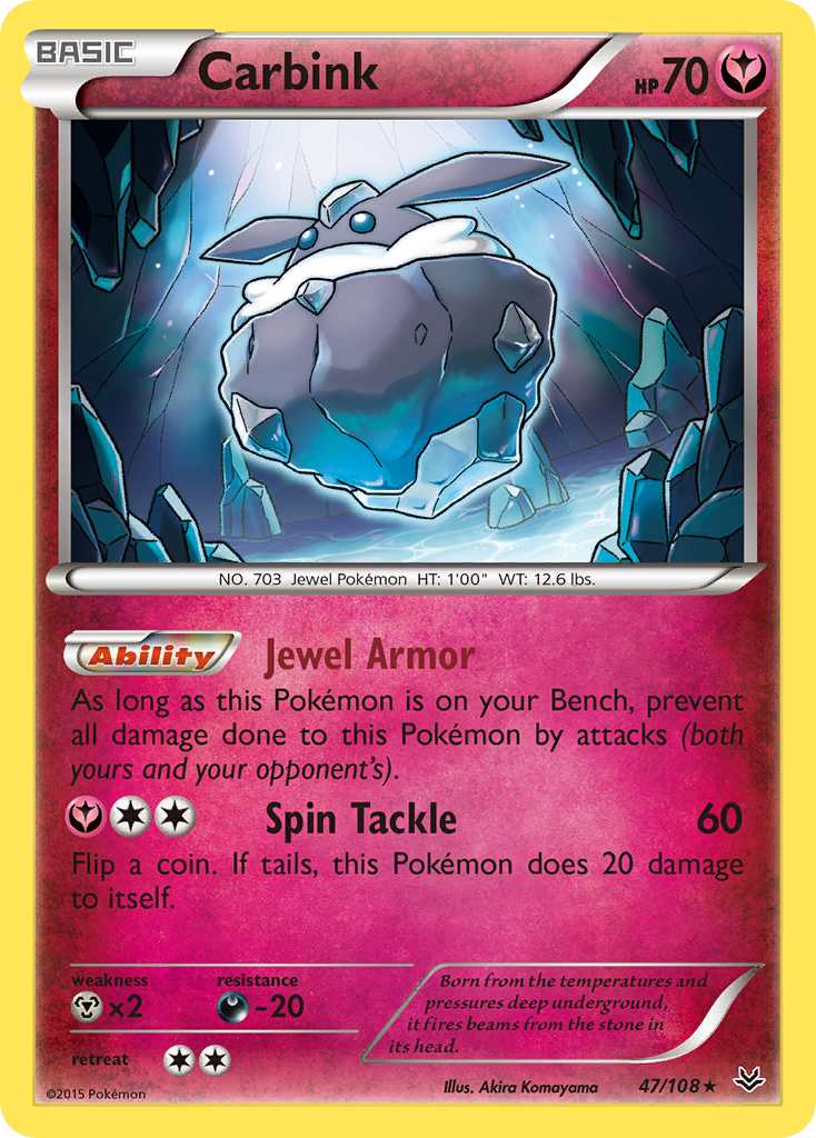 Carbink (47/108) [XY: Roaring Skies] | Anubis Games and Hobby