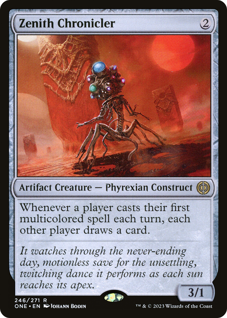 Zenith Chronicler [Phyrexia: All Will Be One] | Anubis Games and Hobby