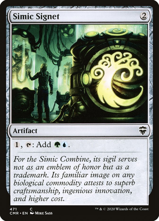 Simic Signet [Commander Legends] | Anubis Games and Hobby