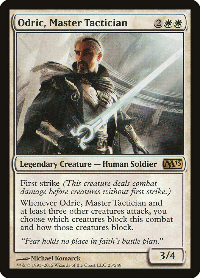 Odric, Master Tactician [Magic 2013] | Anubis Games and Hobby