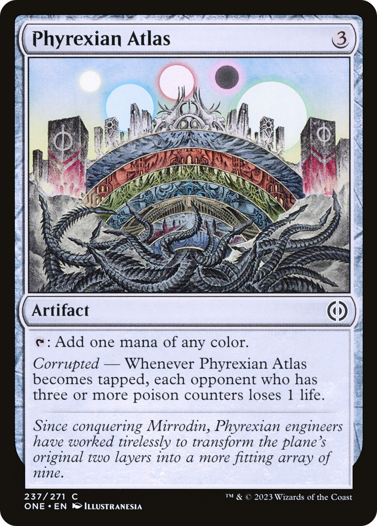 Phyrexian Atlas [Phyrexia: All Will Be One] | Anubis Games and Hobby