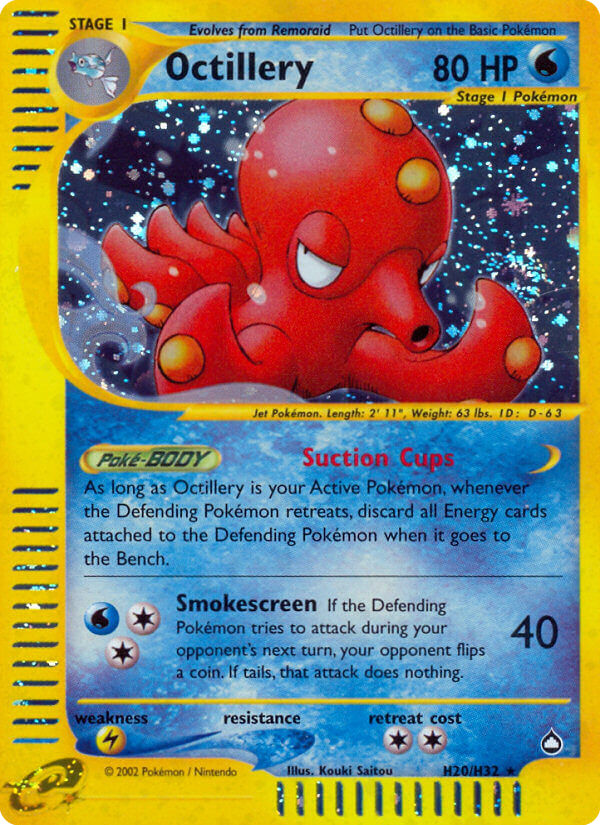 Octillery (H20/H32) [Aquapolis] | Anubis Games and Hobby