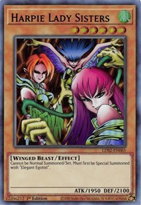 Harpie Lady Sisters (Purple) [LDS2-EN065] Ultra Rare | Anubis Games and Hobby