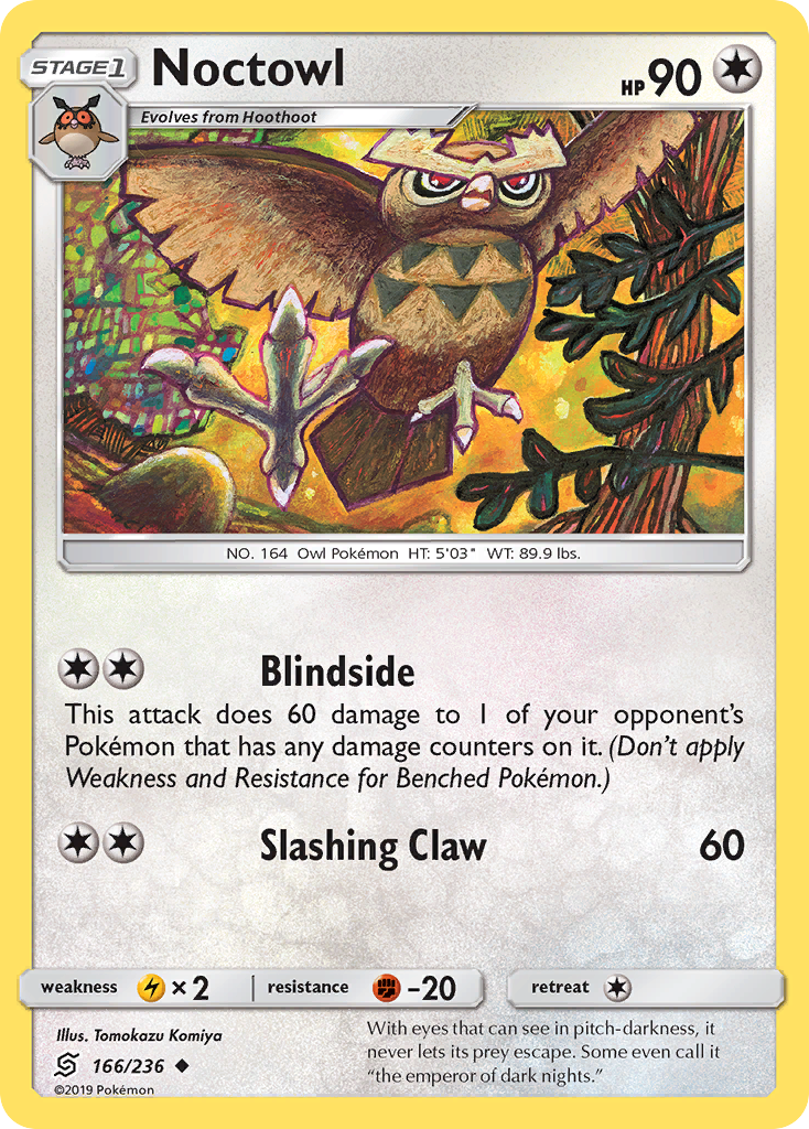 Noctowl (166/236) [Sun & Moon: Unified Minds] | Anubis Games and Hobby