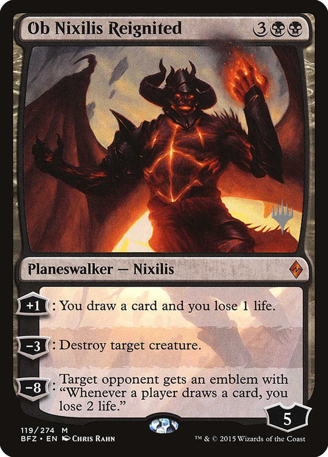 Ob Nixilis Reignited (Promo Pack) [Battle for Zendikar Promos] | Anubis Games and Hobby