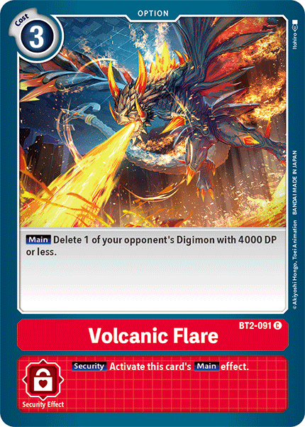 Volcanic Flare [BT2-091] [Release Special Booster Ver.1.5] | Anubis Games and Hobby