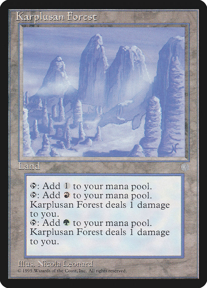 Karplusan Forest [Ice Age] | Anubis Games and Hobby