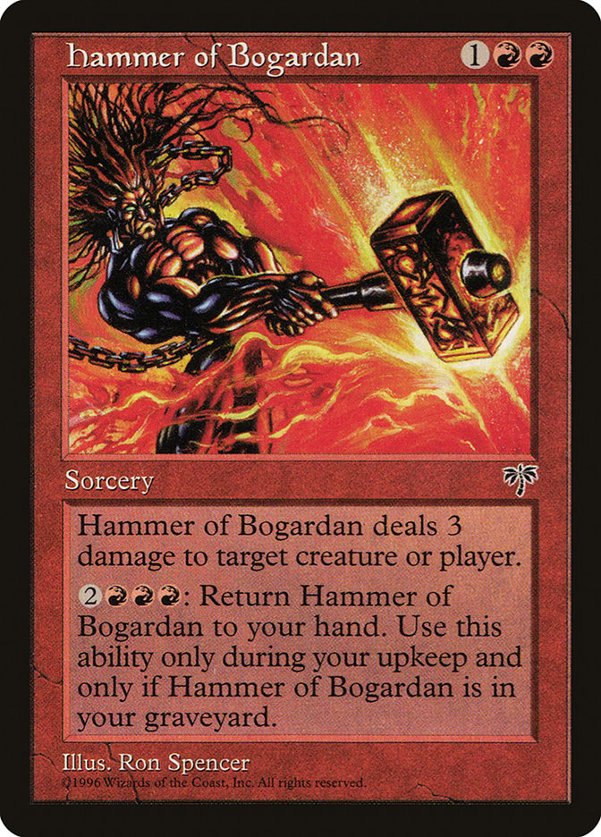 Hammer of Bogardan [Mirage] | Anubis Games and Hobby
