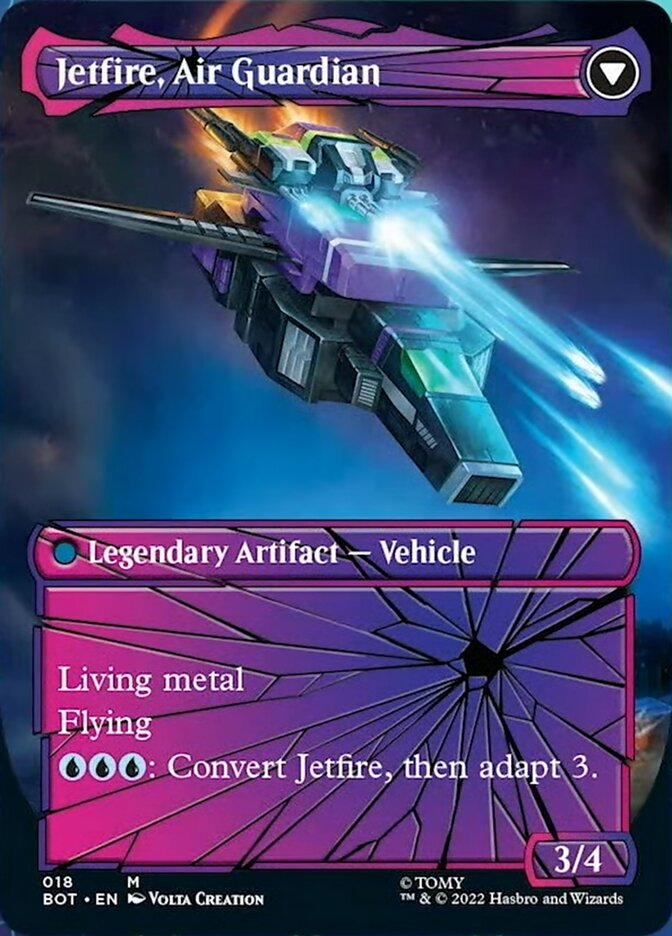 Jetfire, Ingenious Scientist // Jetfire, Air Guardian (Shattered Glass) [Transformers] | Anubis Games and Hobby