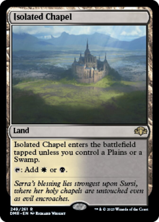 Isolated Chapel [Dominaria Remastered] | Anubis Games and Hobby