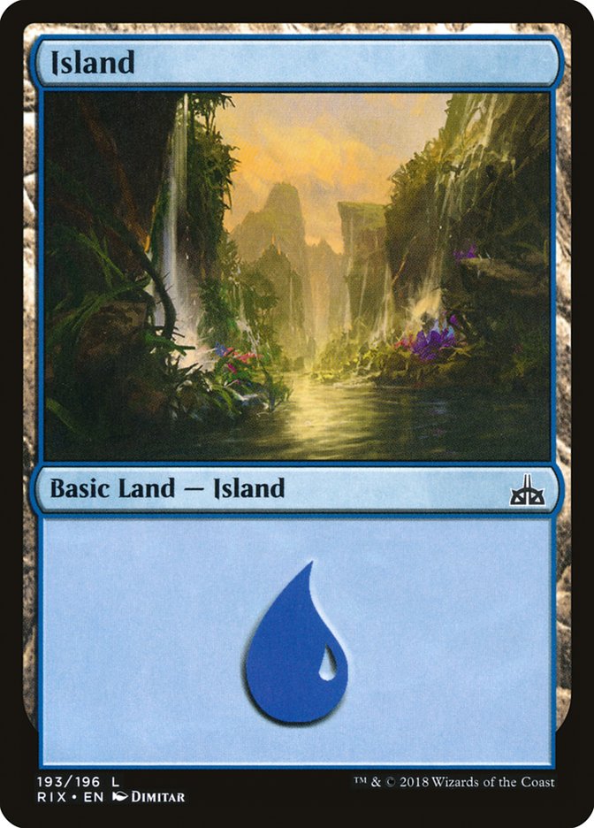Island (193) [Rivals of Ixalan] | Anubis Games and Hobby