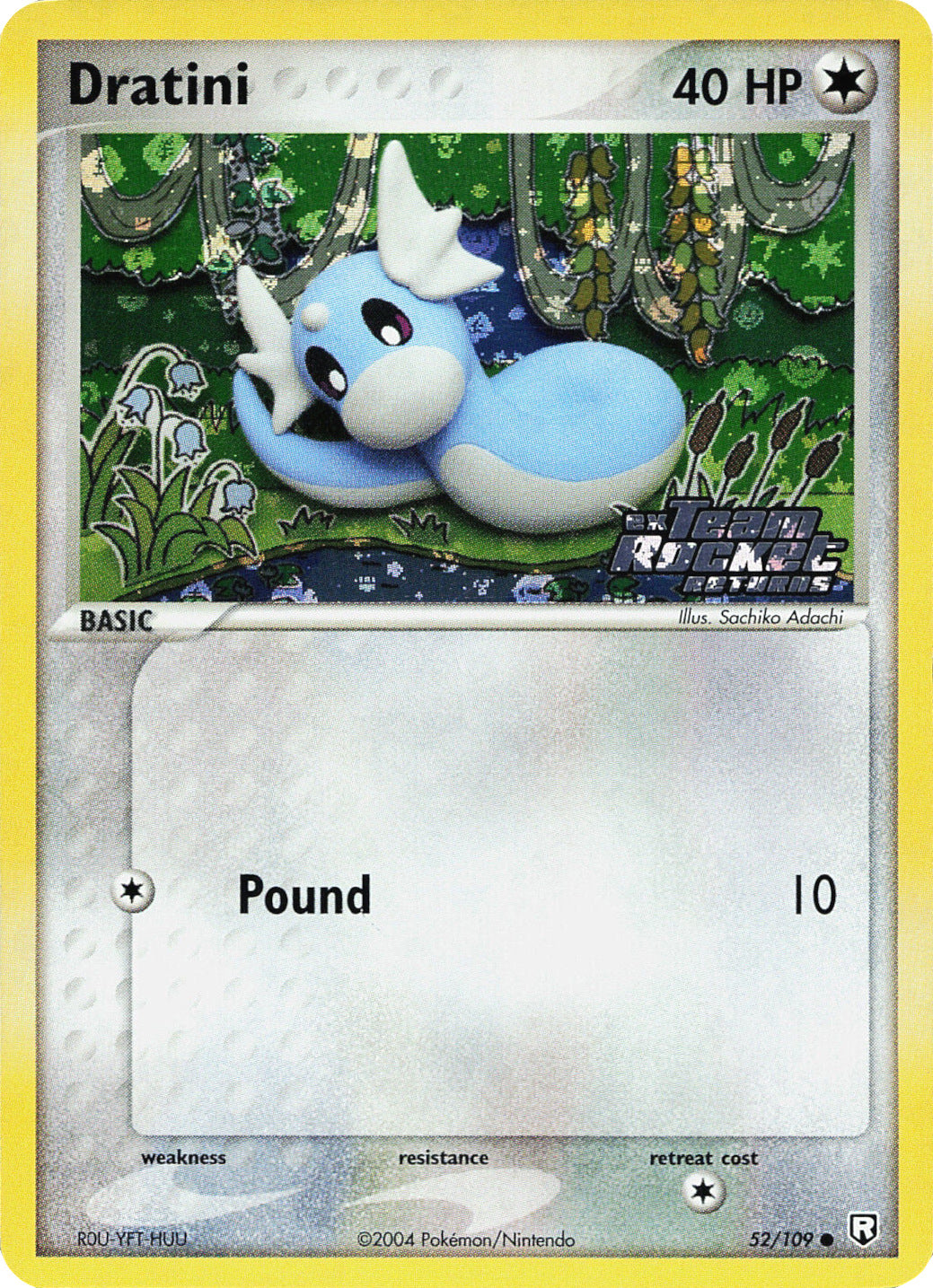 Dratini (52/109) (Stamped) [EX: Team Rocket Returns] | Anubis Games and Hobby