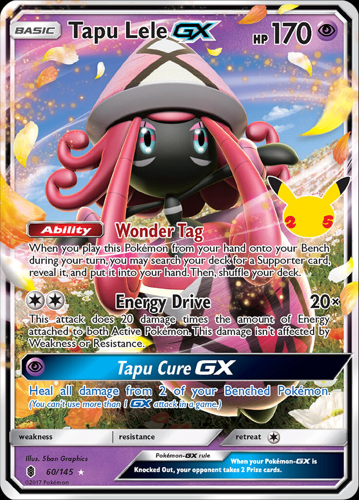 Tapu Lele GX (60/145) [Celebrations: 25th Anniversary - Classic Collection] | Anubis Games and Hobby