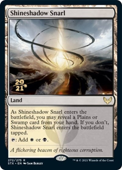 Shineshadow Snarl [Strixhaven: School of Mages Prerelease Promos] | Anubis Games and Hobby