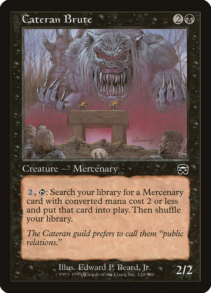 Cateran Brute [Mercadian Masques] | Anubis Games and Hobby
