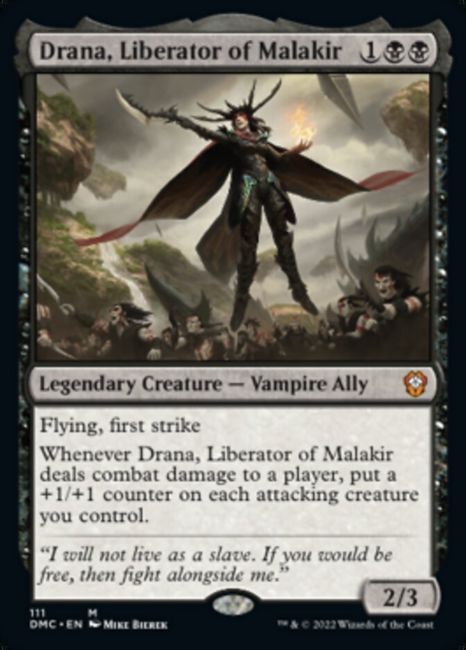 Drana, Liberator of Malakir [Dominaria United Commander] | Anubis Games and Hobby